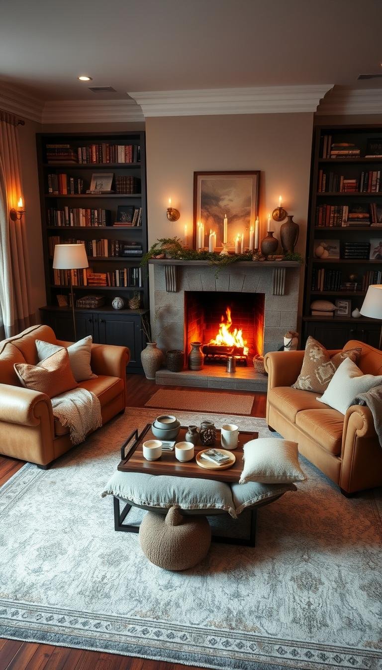 Cozy & Warm Living Room Designs You’ll Never Want to Leave