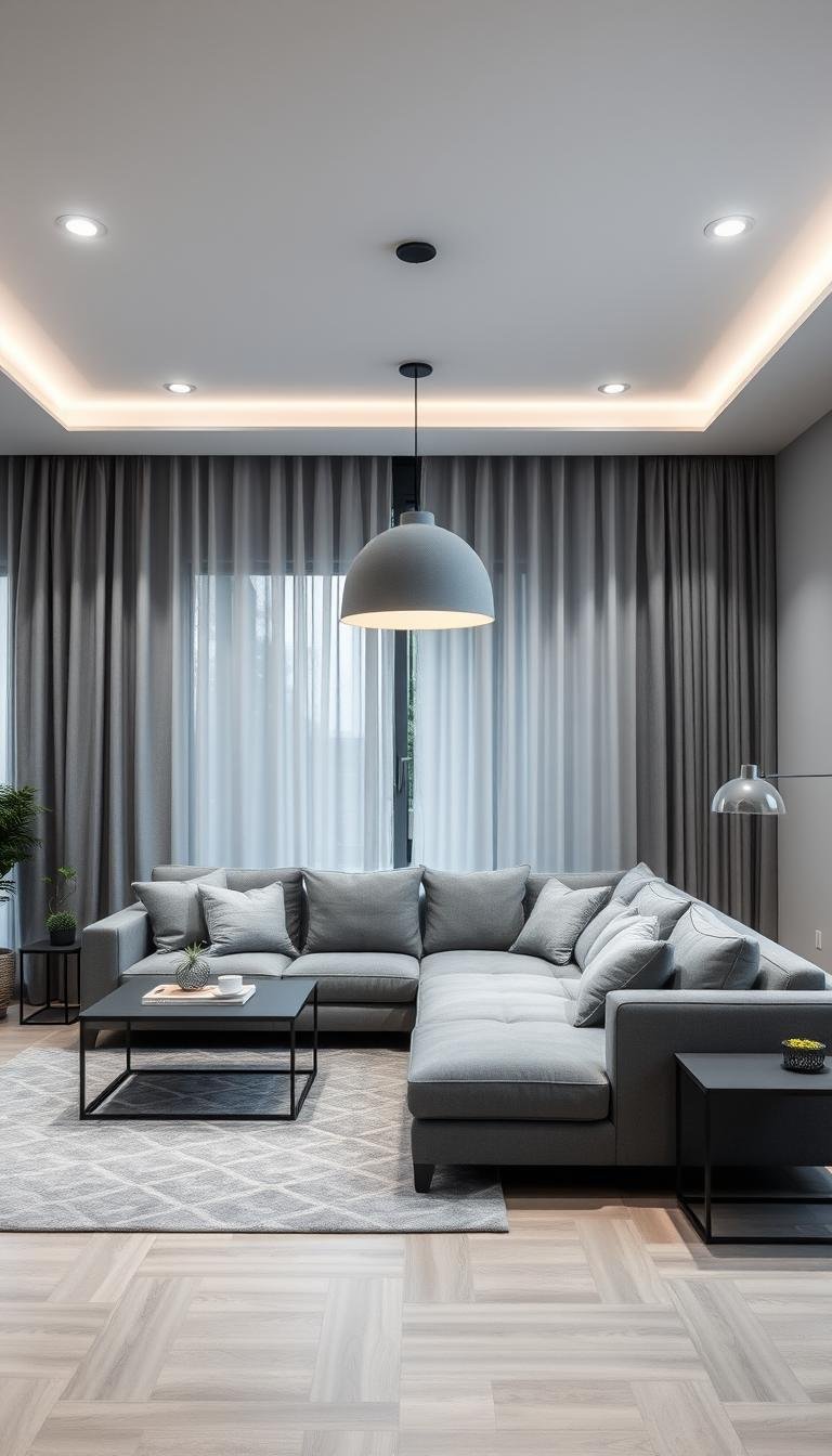 Grey Living Room Designs That Are Far from Boring