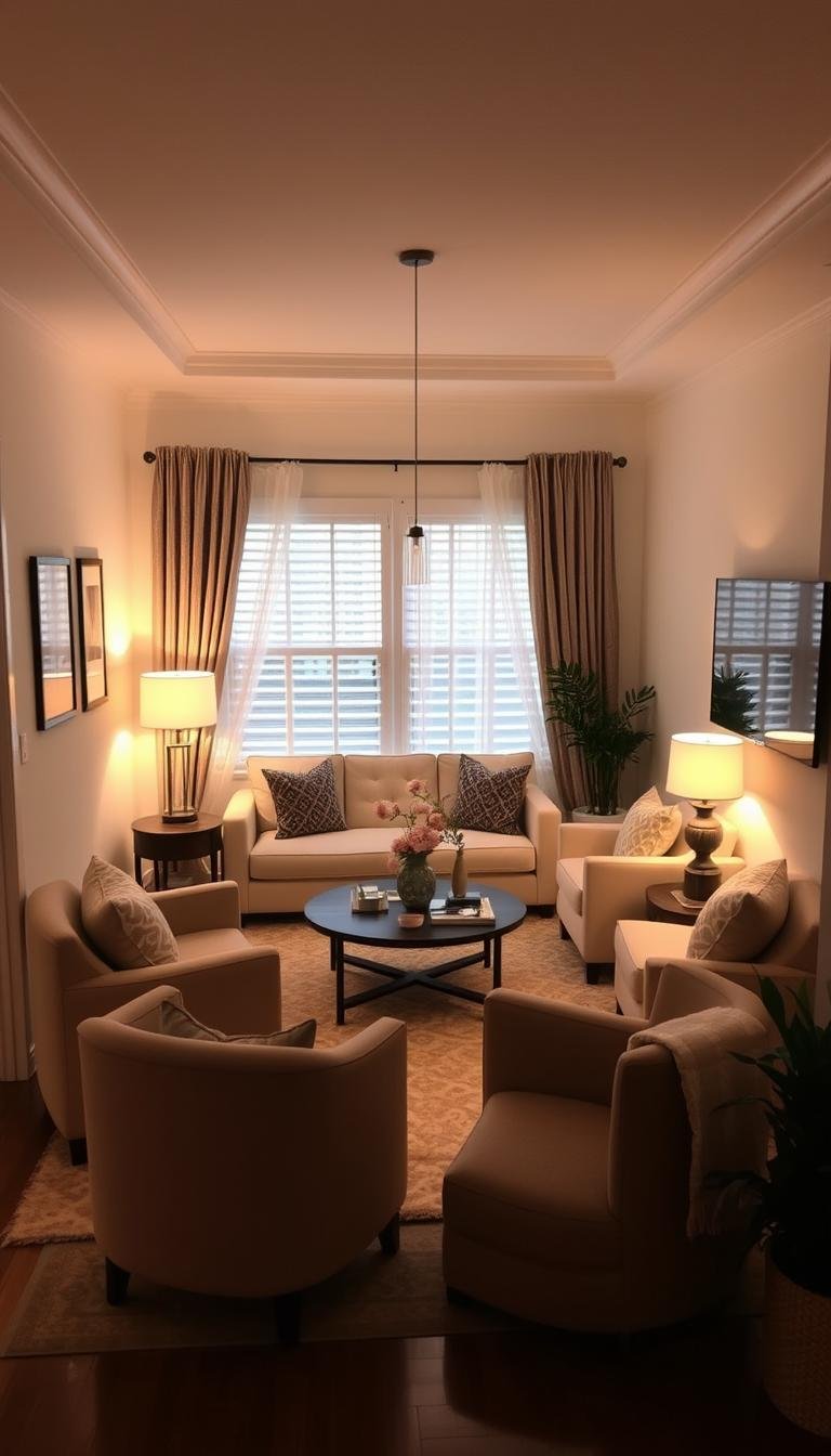 How to Decorate a Small Living Room Without Making It Look Crowded