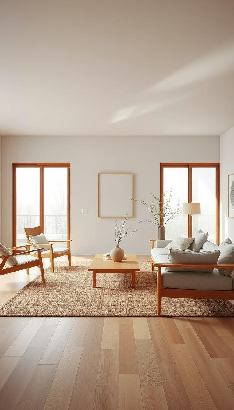 Japandi Living Room Design Ideas for Calm Minimalists
