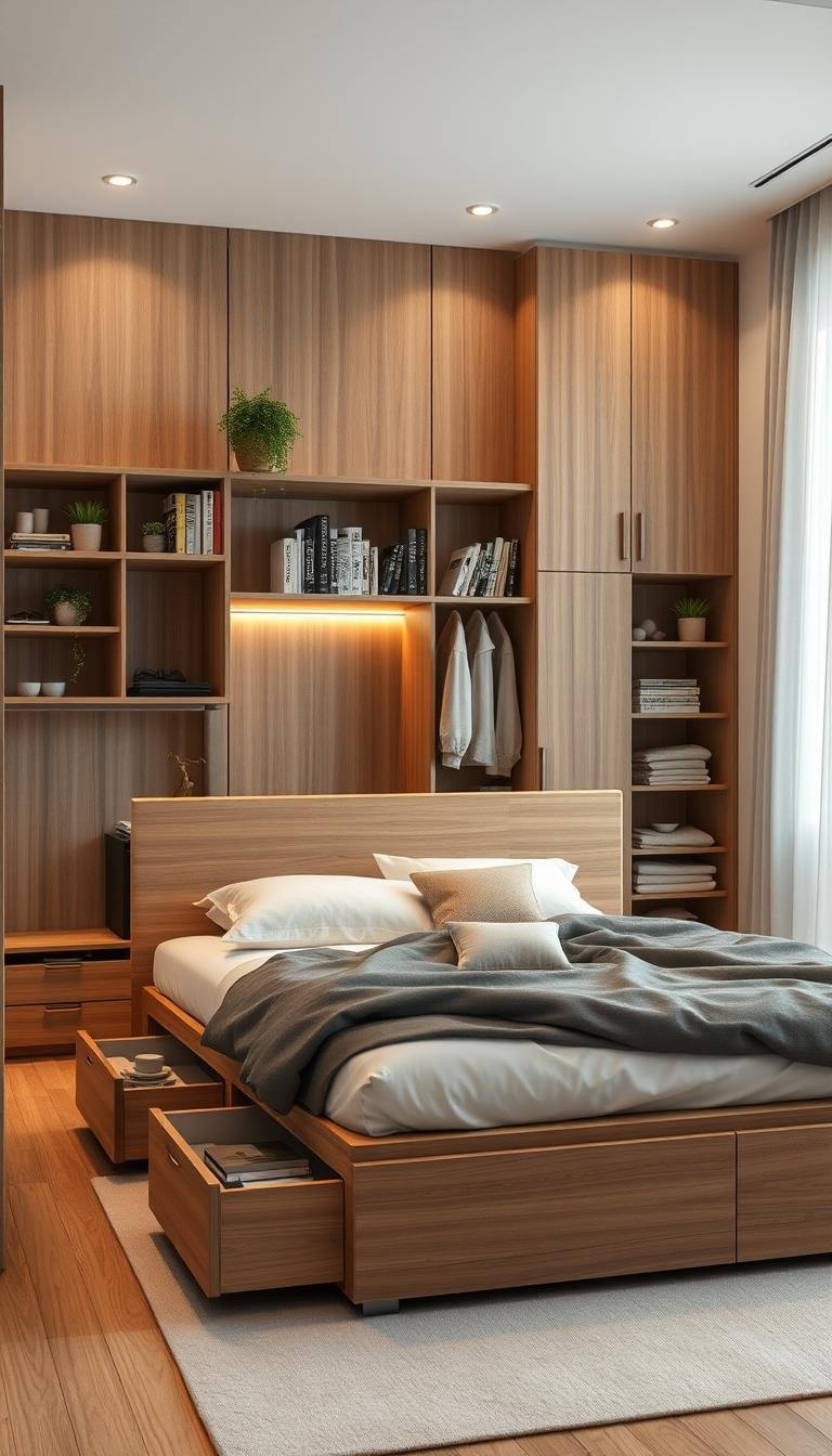 Smart Bedroom Storage Ideas to Declutter Your Room