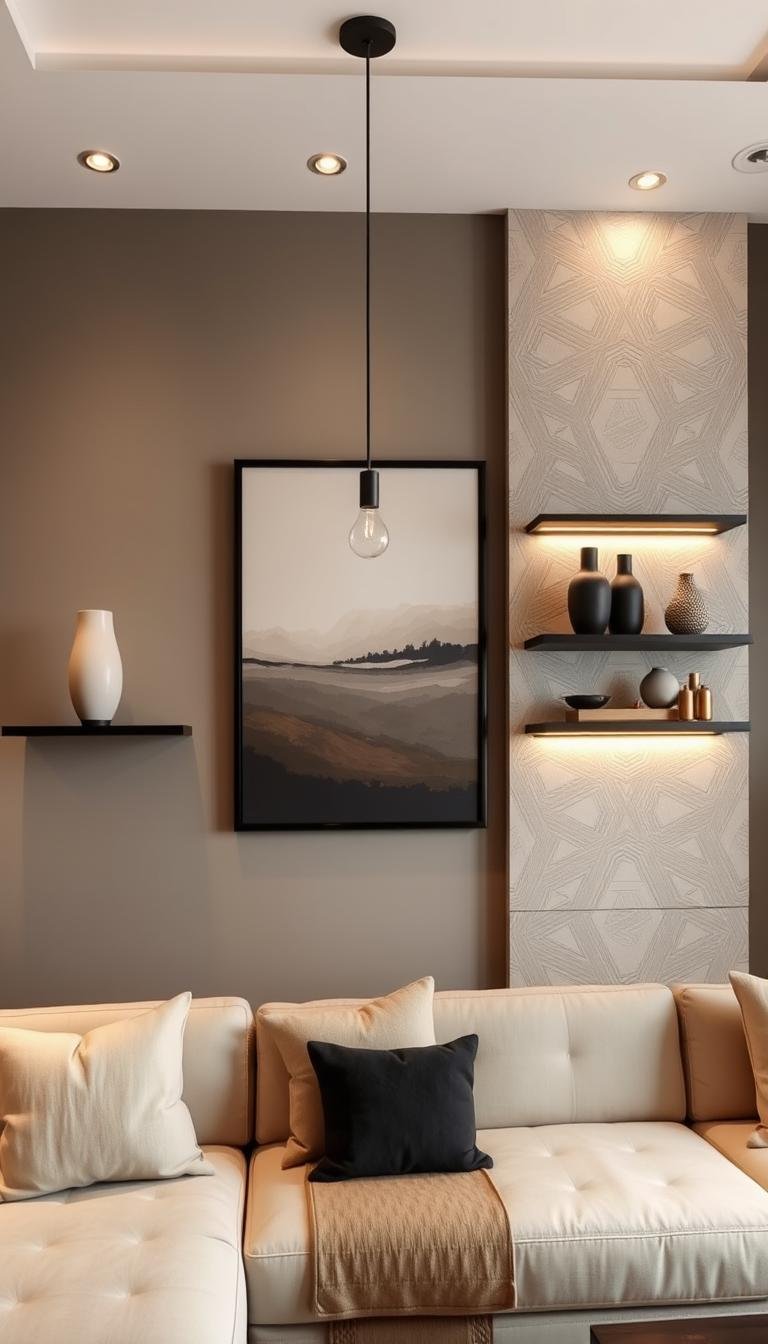 Wall Decor Designs for Living Rooms That Feel Fresh and Chic