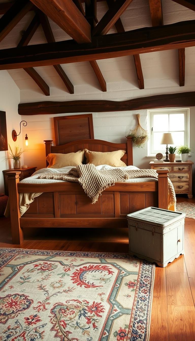 20 Rustic Bedroom Ideas That Add Natural Charm