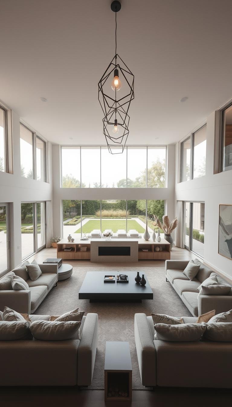 Elegant Modern Luxury Living Room Interiors