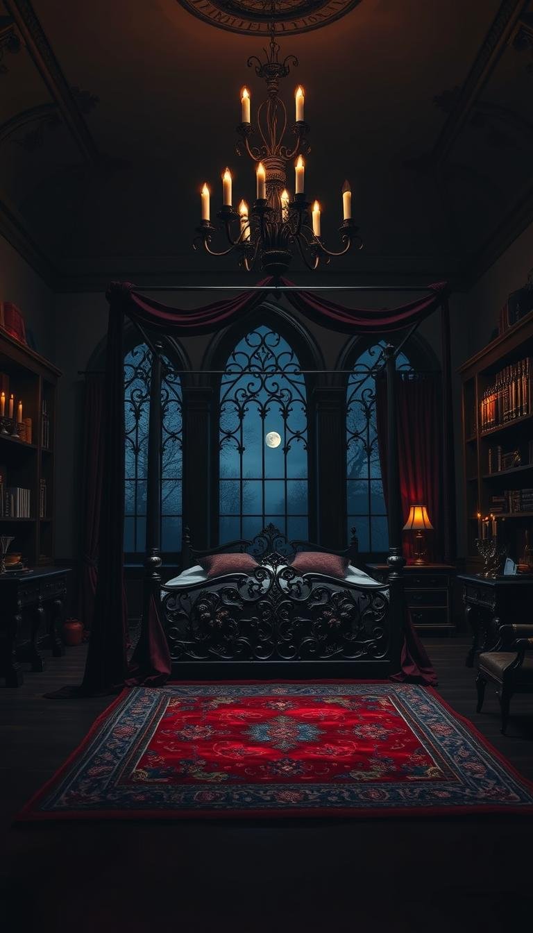 Gothic Aesthetic Bedroom Ideas That Are Dark and Dreamy