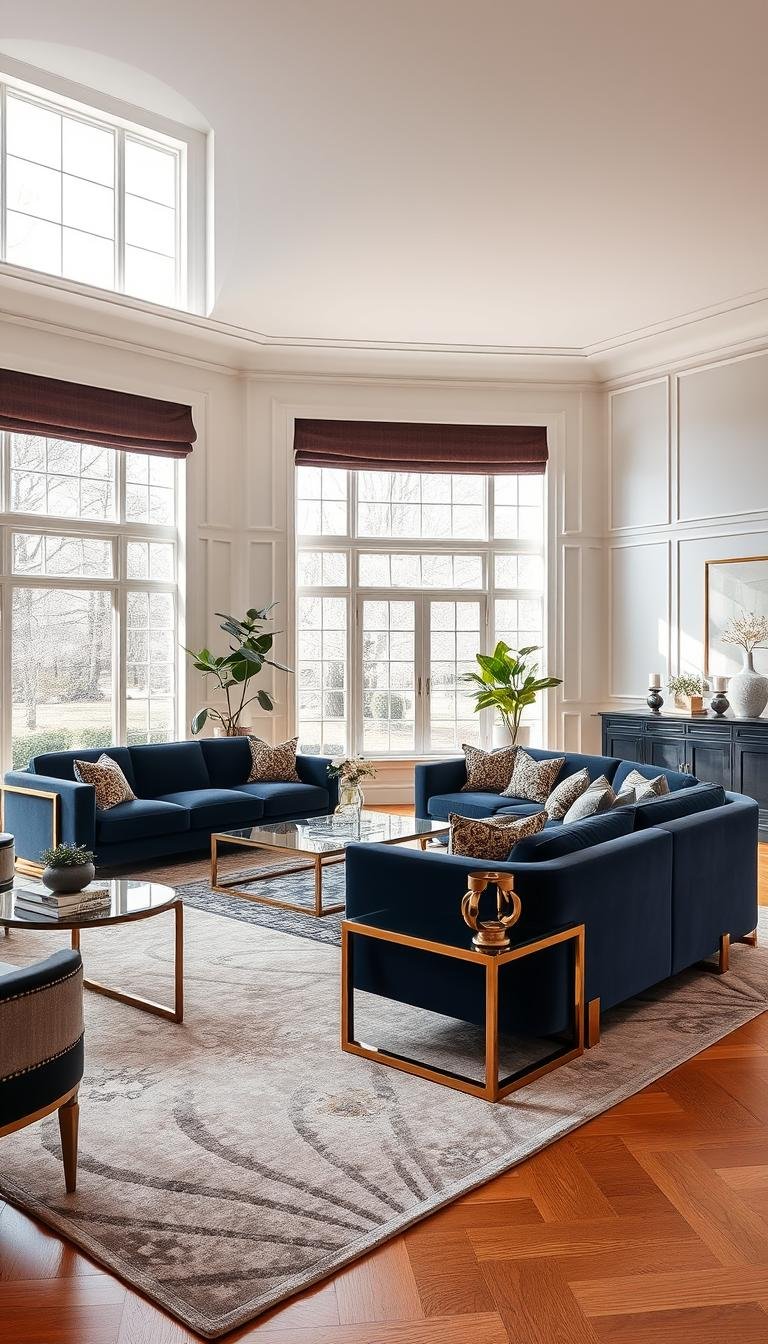 How to Create a Modern Classic Luxury Living Room
