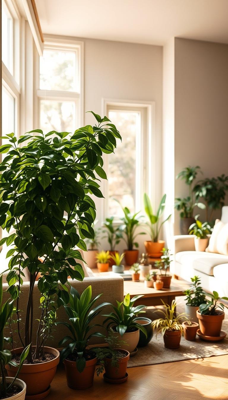 How to Decorate a Living Room with Plants (Even if You’re a Beginner)