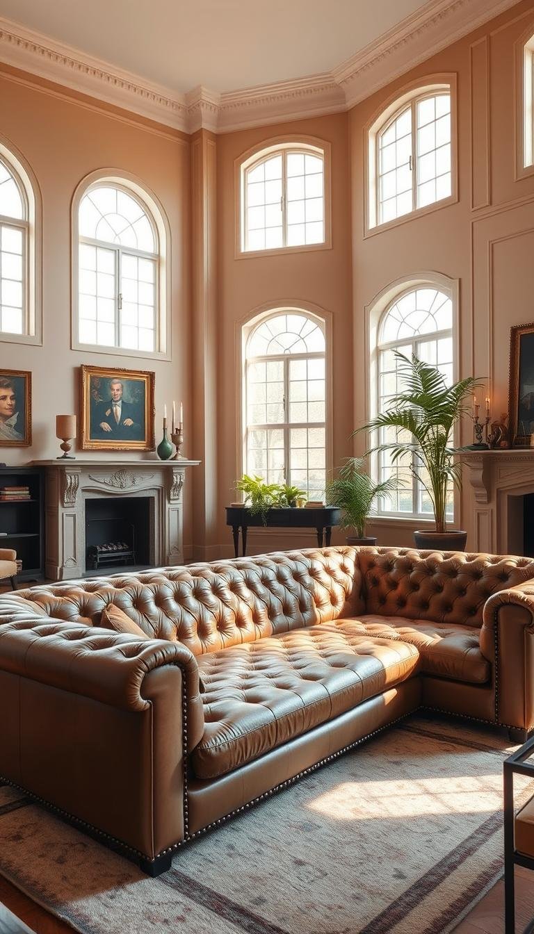 L-Shape Sofa Layouts for Modern Luxury Living Rooms