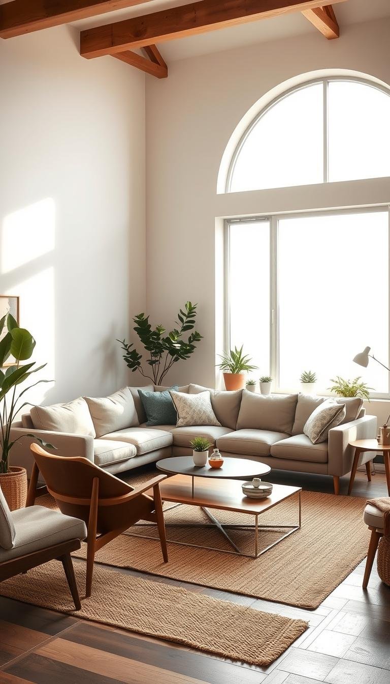 Modern Mid-Century Living Room Layout Ideas That Flow Perfectly