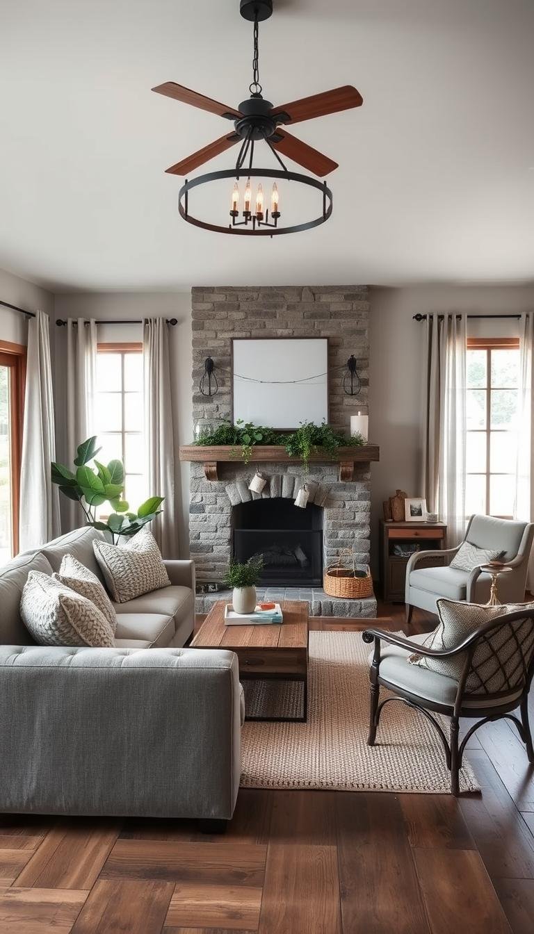 Modern Rustic Decor Ideas for a Warm, Timeless Living Room