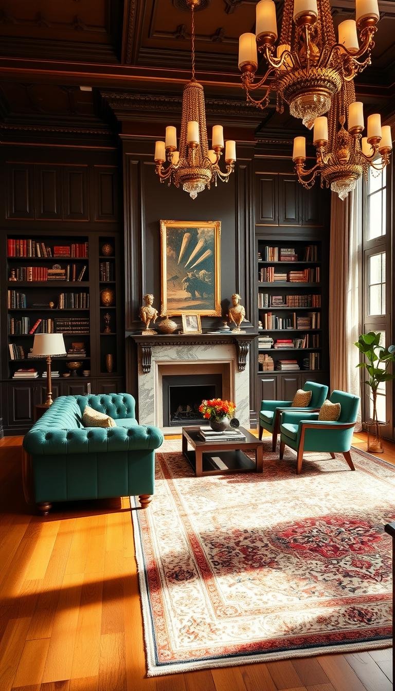 Modern Victorian Living Room Inspiration: Elegant Meets Eclectic