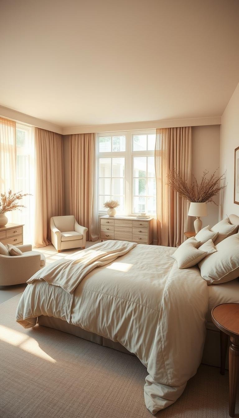 Neutral Cozy Bedroom Decor Tips Interior Designers Swear By