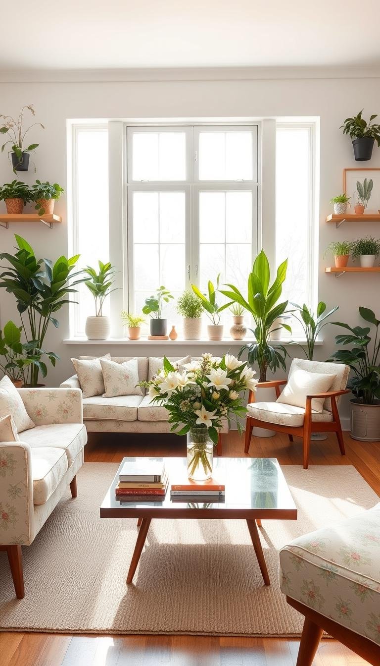 Spring Living Room Decor Ideas to Freshen Up Your Space