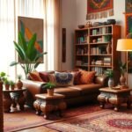 Afrohemian Living Room Decor That Blends Culture & Comfort