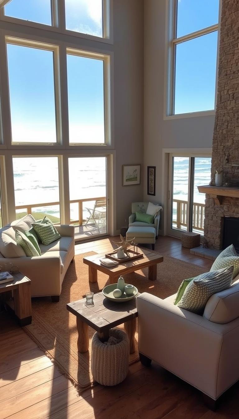 Beach House Living Room Decor for Coastal Homes