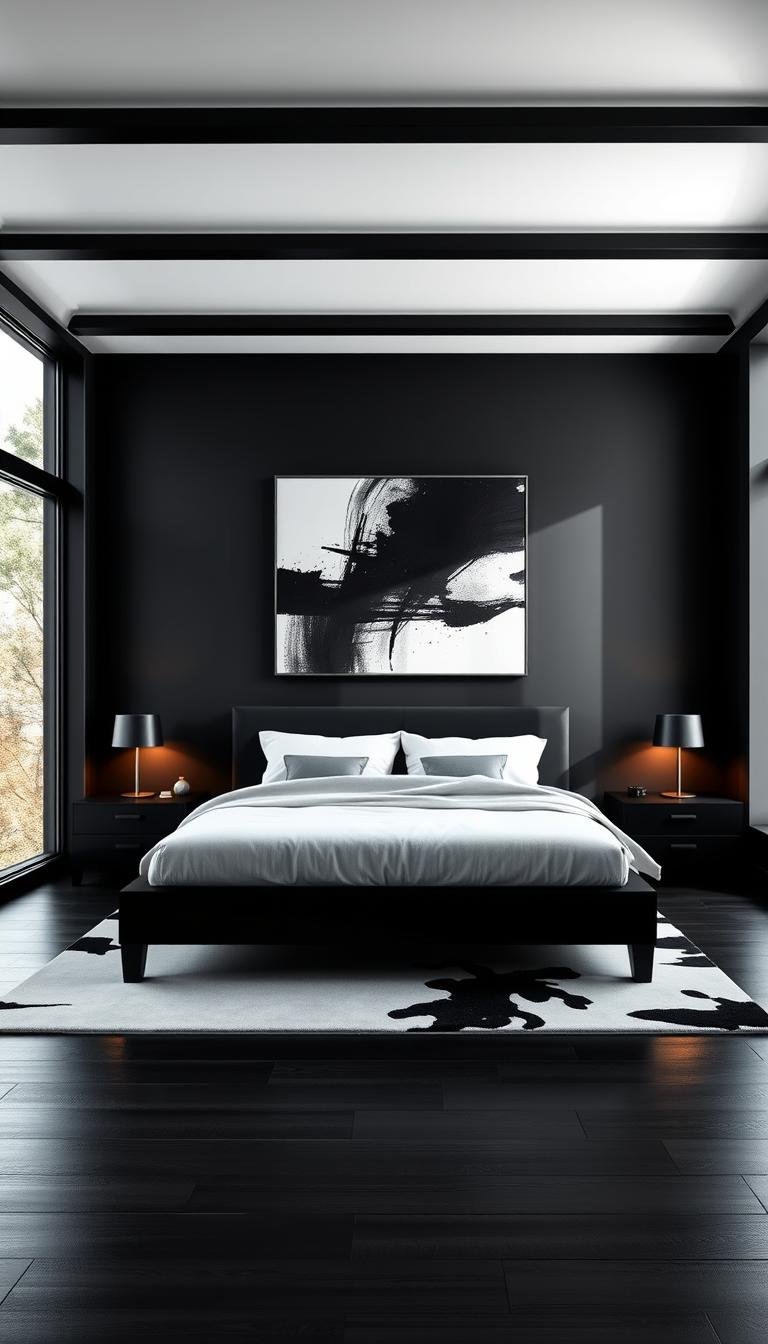 Black Bedroom Decor That Looks Modern, Not Moody