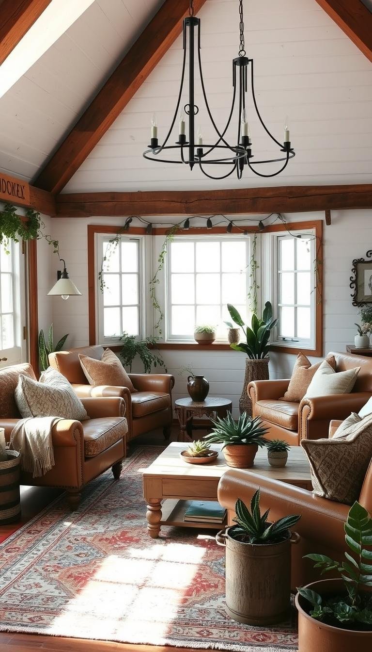 Bohemian Farmhouse Decor for the Living Room