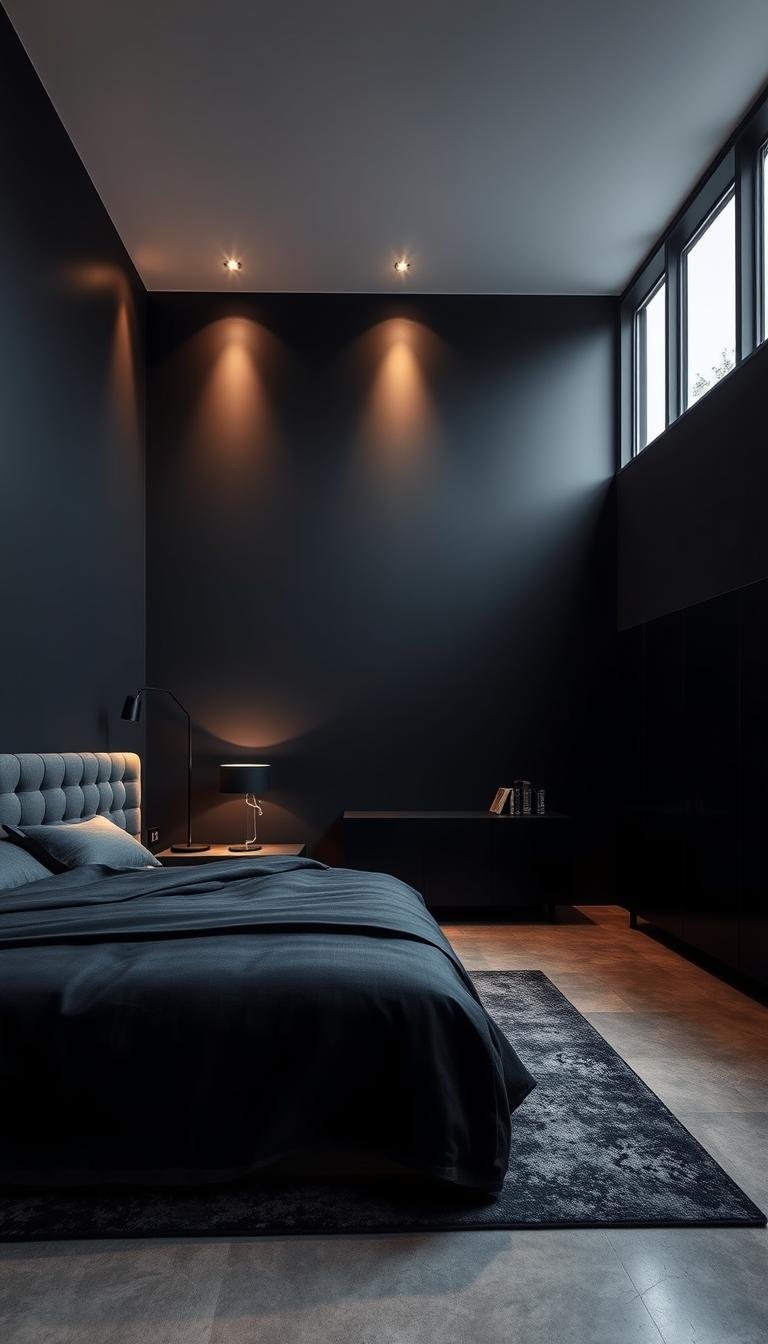 Bold Modern Black Bedroom Ideas With Timeless Appeal