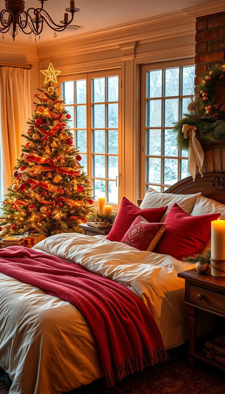 Christmas Bedroom Decor That Feels Magical