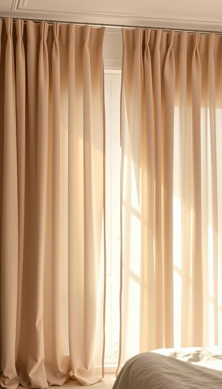 Curtain Ideas That Perfectly Match an Aesthetic Bedroom