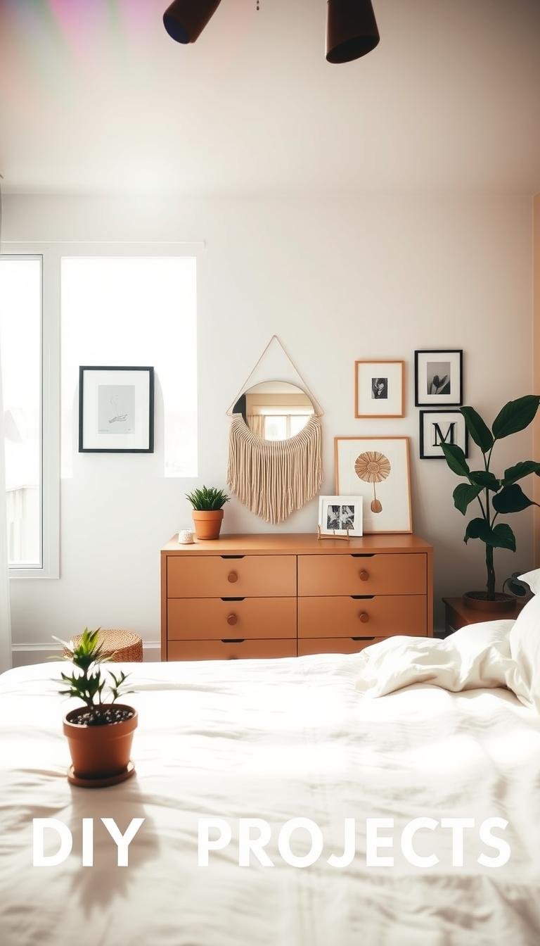 DIY Bedroom Decor Projects (Beginner Friendly)