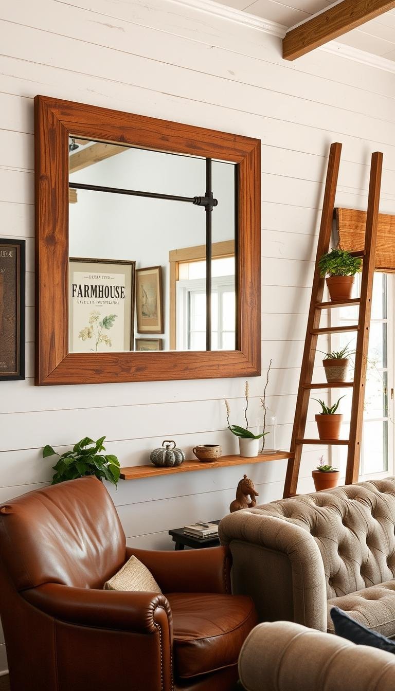 Farmhouse Wall Decor Ideas for Living Rooms