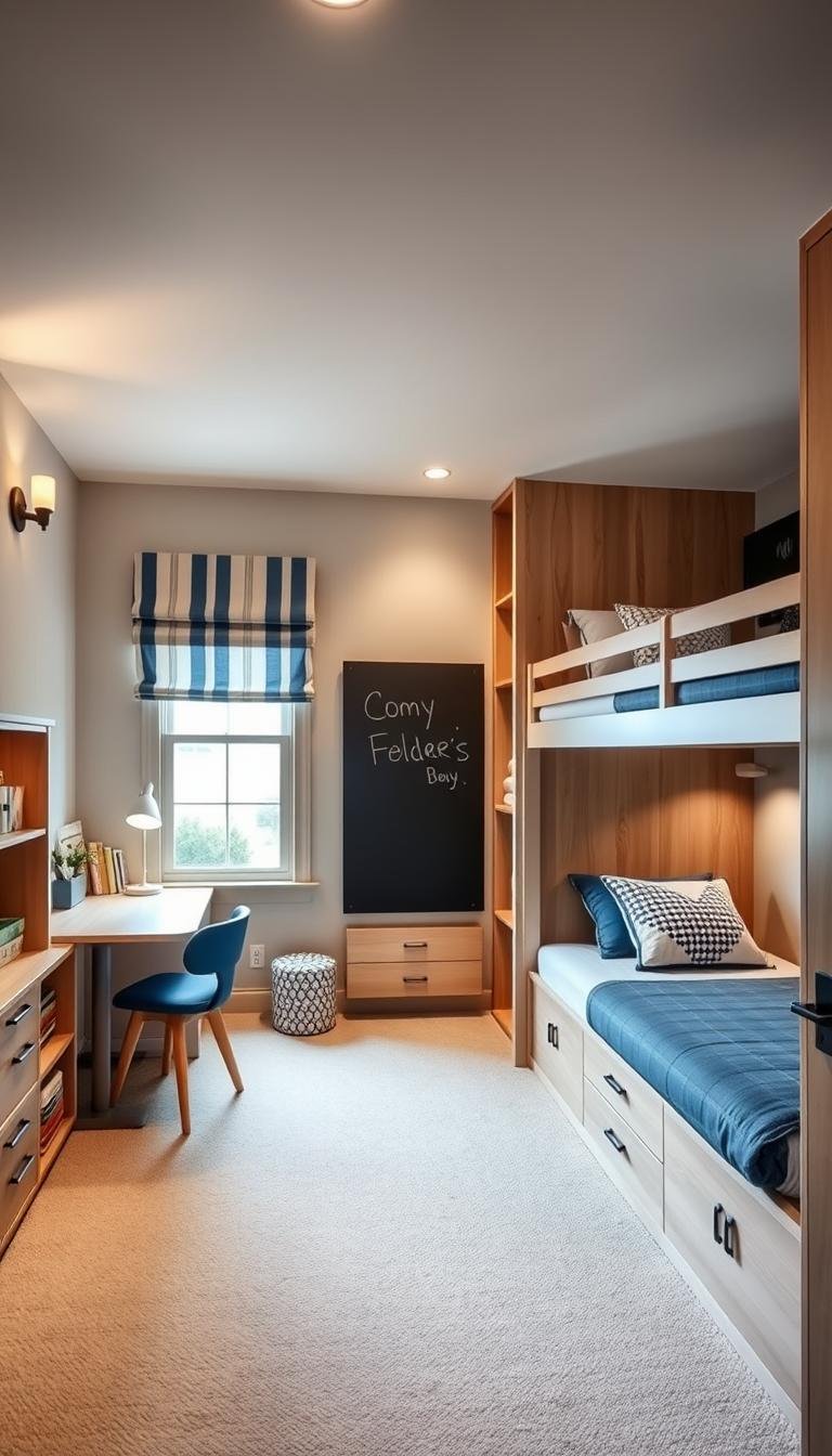 Genius Boys Shared Bedroom Ideas That Maximize Space