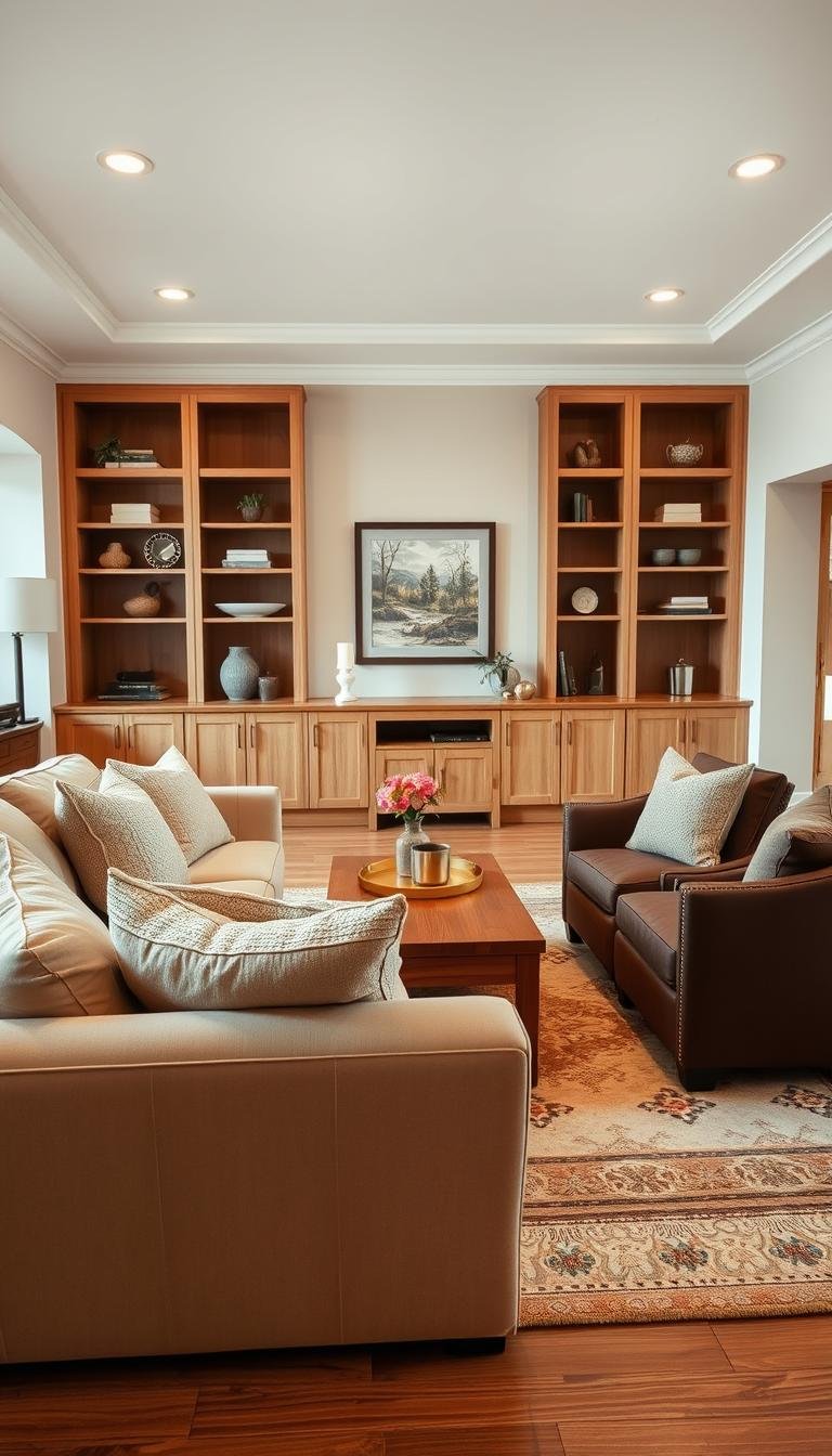 How to Mix Beige and Brown in Living Room Decor
