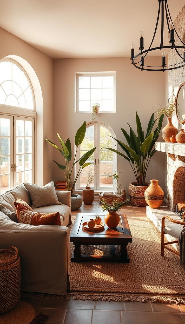 Mediterranean Living Room Decor Inspiration