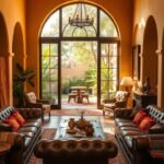 Mexican Hacienda-Style Living Room Decor