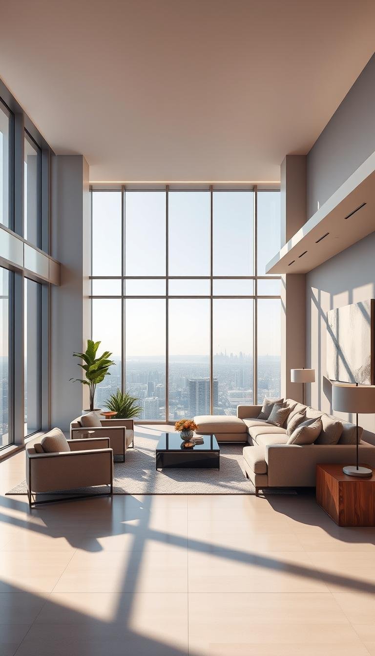 Modern Luxury Condo Living Room Inspiration