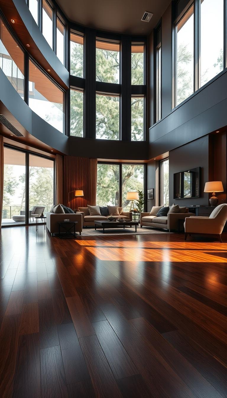 Modern Luxury Living Room Flooring Ideas