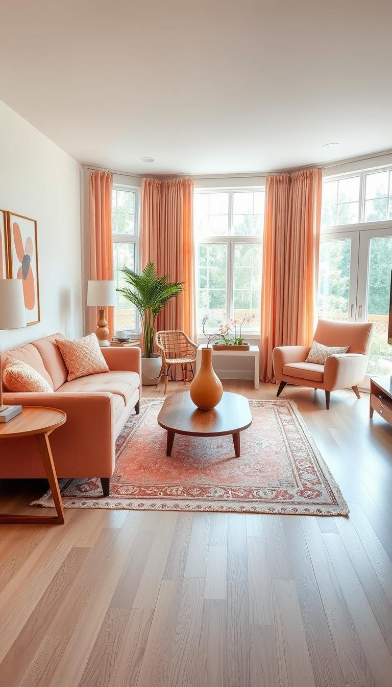 Peach Living Room Decor: A New Neutral for 2025
