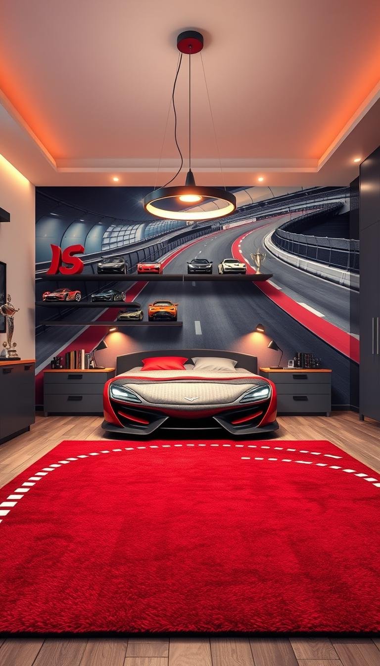 Rev Up the Fun: Boys Car-Themed Bedroom Ideas