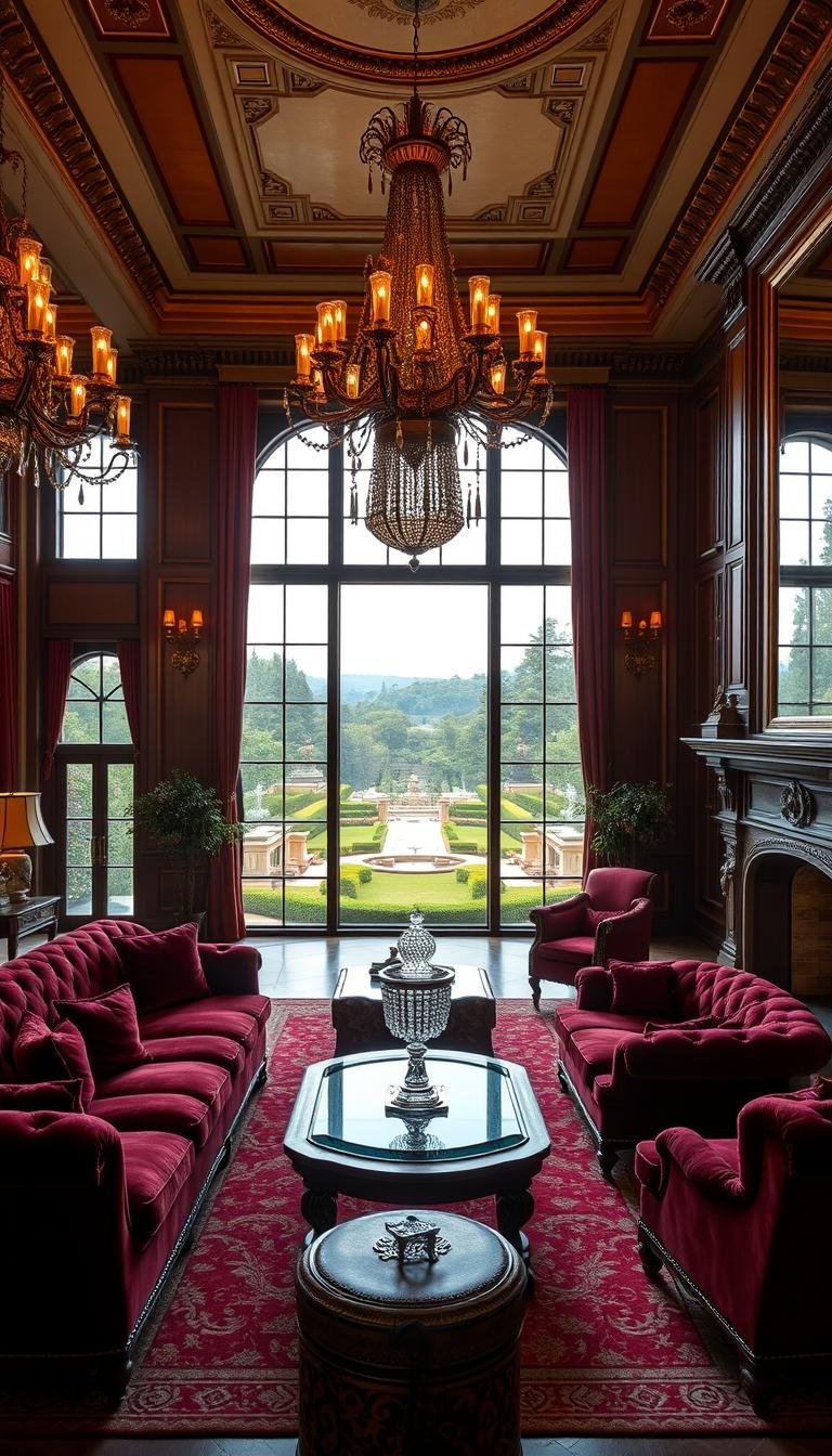 Rich & Refined: Luxury Living Room Decor for Mansions