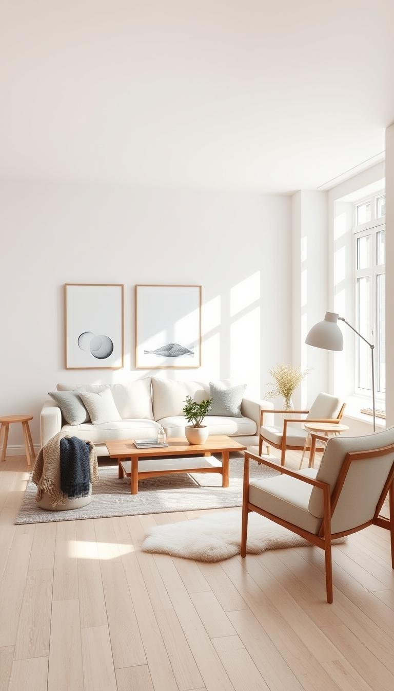 Scandinavian Modern Living Room Decor Guide (Pinterest Style)