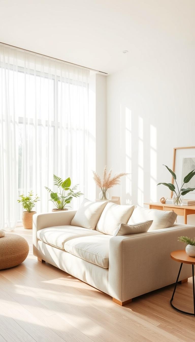 Beige Sofa Living Room Decor for Light, Airy Homes
