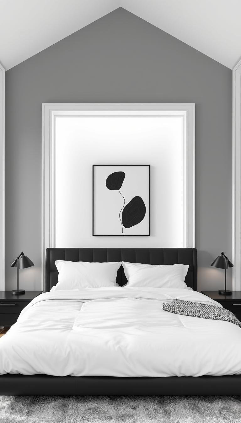 Black and White Modern Bedroom Ideas That Never Go Out of Style