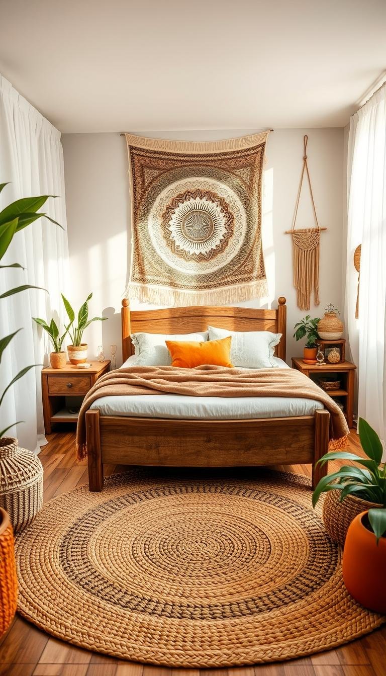 Boho + Earthy: 2026 Bedroom Style Inspo