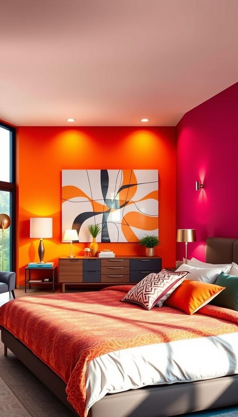 Colorful Yet Modern: Bold Bedroom Design Tips That Work