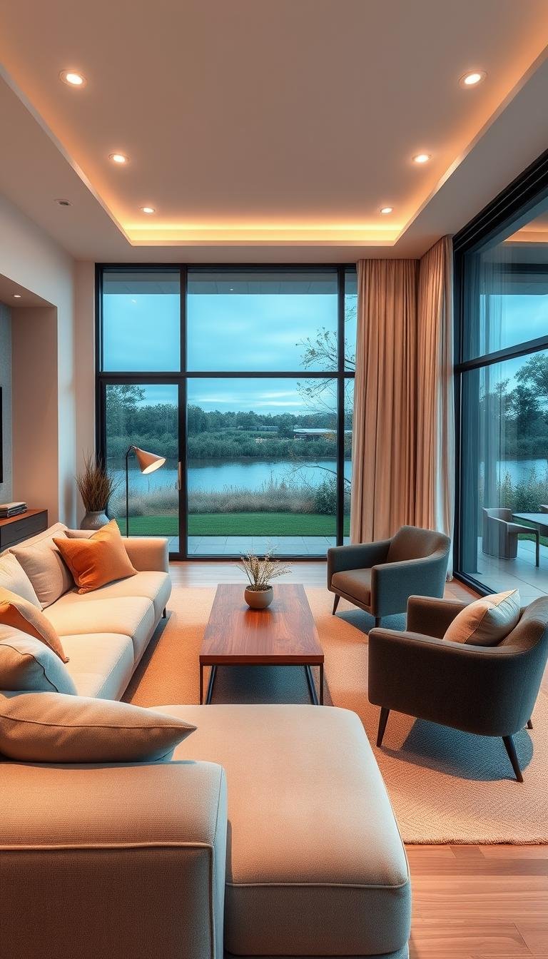 Cozy Modern Living Room Ideas for Warm Welcoming Homes