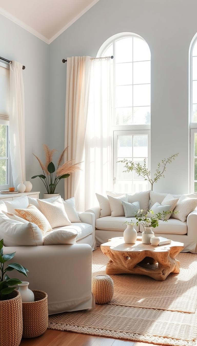 Light Blue Living Room Decor for Airy Summer Feels