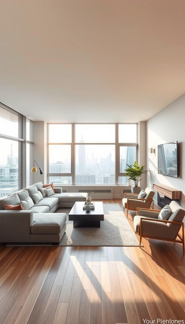 Modern Apartment Living Room Design Ideas for Small Spaces