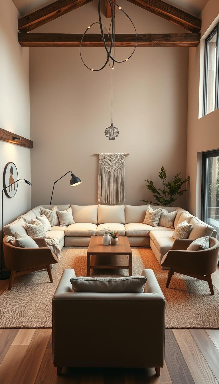 Modern Beige Living Room Ideas for Neutral Sophistication