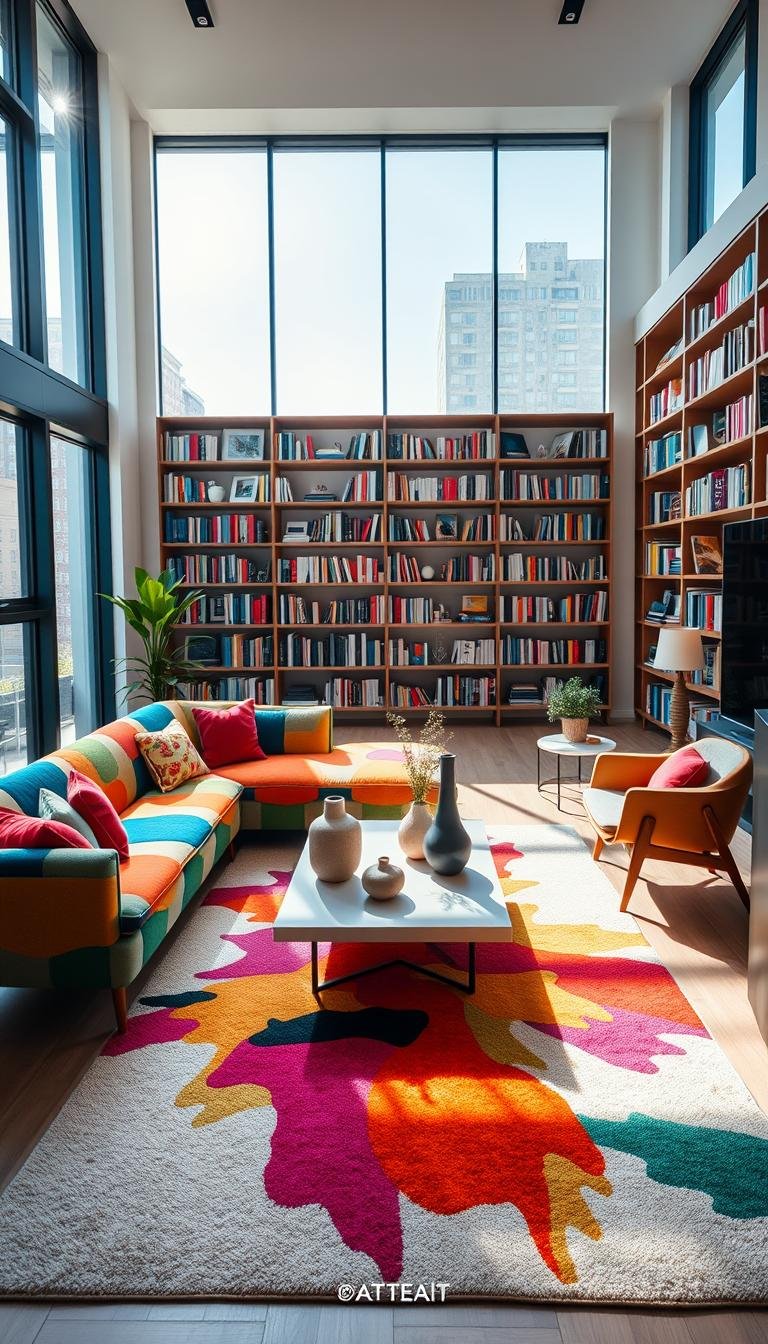 Modern Colorful Living Room Ideas for Creative Souls