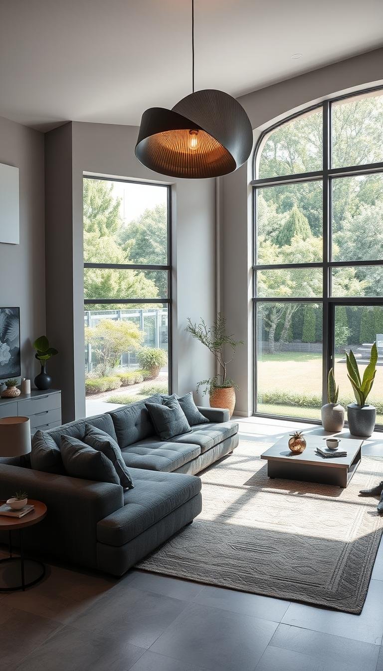 Modern Gray Living Room Ideas for Timeless Elegance