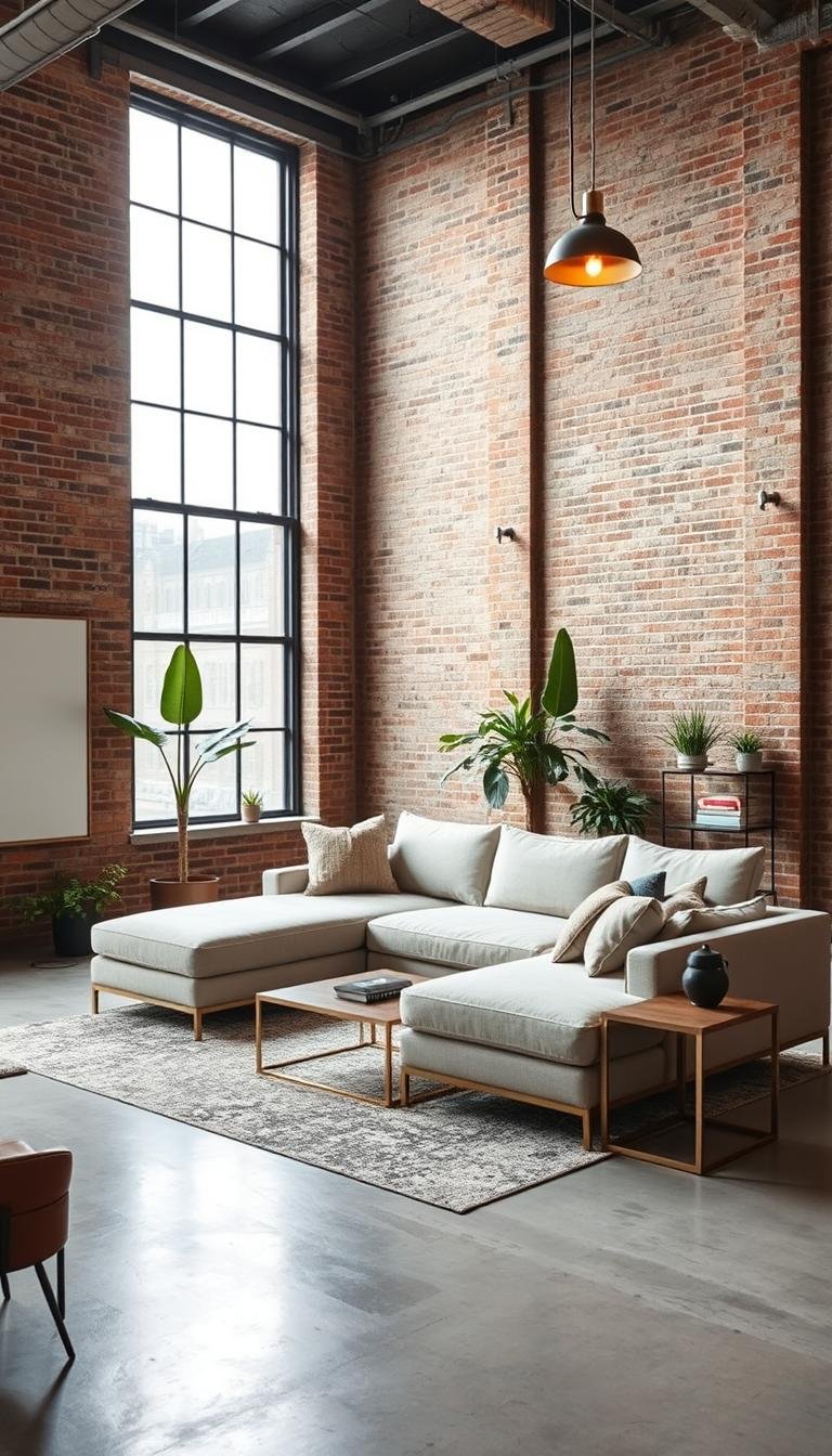 Modern Industrial Living Room Ideas for Urban Spaces
