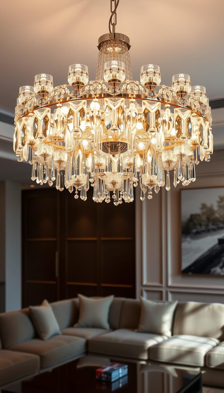 Modern Luxury Living Room Chandelier Ideas That Wow