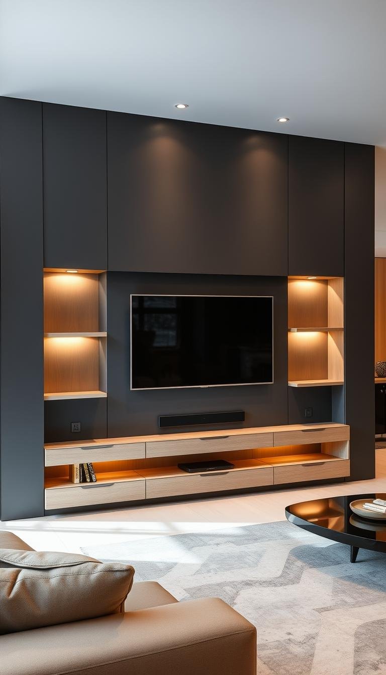 Modern Luxury TV Unit Design Ideas for Your Living Room