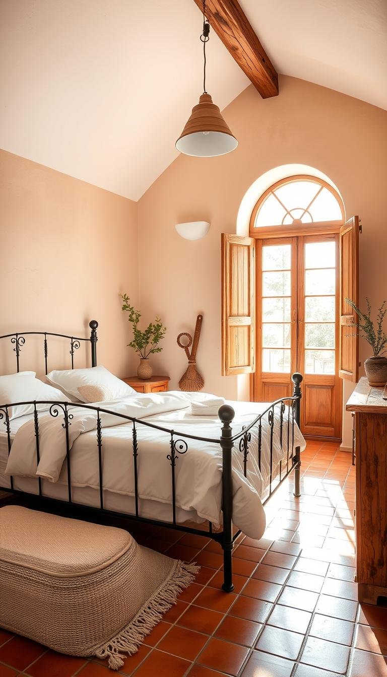 Modern Mediterranean Bedroom Styling Guide